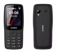 Телефон CORN M242 RU, 2 SIM, black