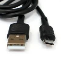 Кабель HOCO X83 Micro USB Victory charging data cable 1M, 2.4А, black