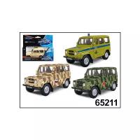 Внедорожник Autogrand UAZ 31514 Hunter военный (65211) 1:36, 11 см