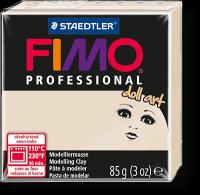 Полимерная глина FIMO professional doll art 44 (полупрозрачный бежевый) 85г