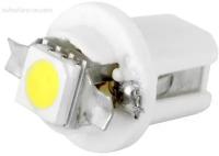 Автолампа Диод B8,5 12V 1 Smd Диод Bax10d 1-Конт Белая Skyway Приборная Панель Min10 Skyway арт. S08201217