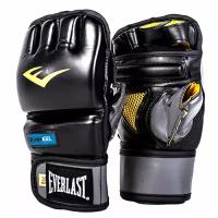 Боксерские перчатки Everlast снарядные Pu Gel черные S/M