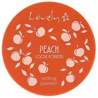 Пудра рассыпчатая для лица LOVELY PEACH LOOSE POWDER