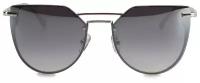 Солнцезащитные очки Furlux, панто, оправа: металл, с защитой от УФ, зеркальные, для женщин