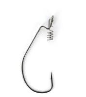 Крючки офсетные Yoshi Onyx Offset Hook Long Big Eye with Spring 1/0