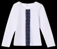 Блузка Мануфактурная Лавка А.Т2/930 4965356 для девочки, цвет белый, размер 134 см