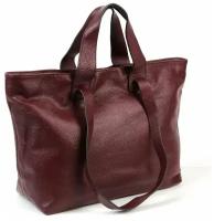 Женская кожаная сумка шоппер 2016 Д.Ред (111605)