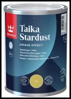 Краска акриловая Tikkurila Taika Stardust глубокоматовая золотистый 1 л 1.1 кг