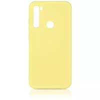 DF DF-xiOriginal-02-(yellow) Силиконовый чехол с микрофиброй для Xiaomi Redmi Note 8 (yellow)