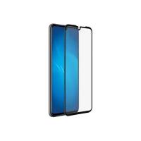 DF Закаленное стекло 3D с цветной рамкой (fullscreen) для Huawei P30 DF hwColor-99 (black)