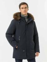 NortFolk Парка мужская зима с капюшоном / Куртка мужская зима с капюшоном 556281F21N/ цвет синий размер 46