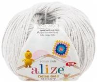 Пряжа для вязания ALIZE 'Cotton Gold Hobby NEW', 50г, 165м (55% хлопок, 45% акрил), 10 мотков