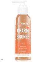 Family Cosmetics Молочко-хайлайтер для тела Мерцающее c эффектом загара Charm Bronze 100мл