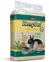 Подстилка Padovan Hemp Bed из пенькового волокна для мелких домашних животных, кроликов, грызунов (3кг/30л)