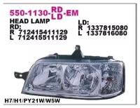 Фара передн прав с ЭК FIAT: DUCATO, CITROEN: JUMPER 02-05, 5501130RLDEM DEPO 550-1130R-LD-EM