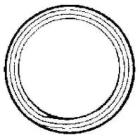 Кольцо Выхлопной Трубы Ajusa арт. 19003400