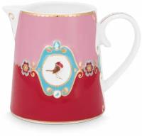 Молочник маленький Pip Studio Love Birds Medallion Red-Pink, 270 мл, 51.007.009