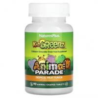 Таблетки Nature's Plus Animal Parade Kid Greenz, 190 г, 90 шт