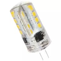 Лампа светодиодная Ecola, G4 LED 3,0W Corn Micro 220V 4200K 320 38x11 G4, corn, 3Вт, 4200К