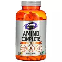 Аминокислотный комплекс NOW Amino Complete 20 aminos, нейтральный, 360 шт