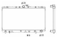 NRF 503966 Радиатор системы охлаждения