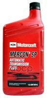 Ford масло трансмиссионное ford motorcraft mercon sp atf usa, atf, минеральное, 1л xt6qsp