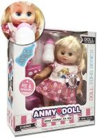 Кукла с аксессуарами и звуковыми эффектами, пупс для детей с одеждой