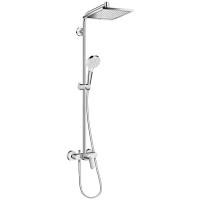 Душевой гарнитур hansgrohe Crometta E 240 1jet Showerpipe 27284000