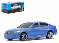 Машина металлическая BMW M5, 1:64, цвет синий