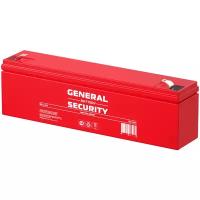 Аккумулятор для ИБП GENERAL SECURITY GSL 2.3-12 (12 В / 2,3 Ач)