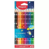 Maped Цветные карандаши Color Peps Cosmic 12 цветов (862242), 12 шт