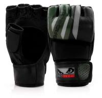 Перчатки для ММА Bad Boy Pro Series Advanced Black/Green, S/M