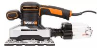 Виброшлифмашина сетевая Worx WX642.1, 12000 об/мин, 270 Вт, кейс