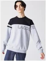 Свитшот LACOSTE, размер T6/XL, серый/черный