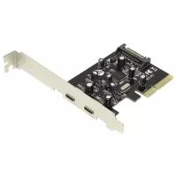 Контроллер Orient AM-31U2PE-2C PCI-Ex - 2ext x USB 3.1 Gen2 Type-C oem 30044