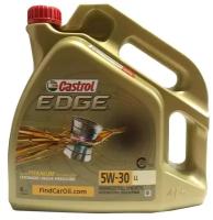 Синтетическое моторное масло Castrol Edge 5W-30 LL, 4 л, 1 шт