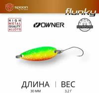 Блесна Колеблющаяся / Sprut Flunky Micro Spoon (30mm/3,2g/FTL)