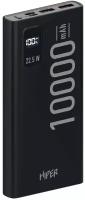 Мобильный аккумулятор Hiper EP 10000 10000mAh QC/PD 3A черный (EP 10000 BLACK)