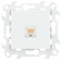 Розетка Simon RJ45 кат 5e UTP, бел 2410598-030 16102555