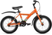 Детский велосипед Forward Dakota 16, год 2022, цвет Оранжевый-Зеленый