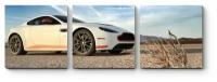 Модульная картина Aston-Martin в пустыни100x33