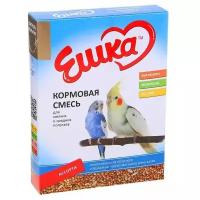 Корм «Ешка» для мелких и средних попугаев, ассорти, 500 г 1273730