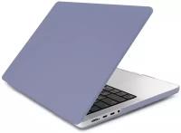 Чехол для MacBook Pro 14 2021 A2442, Nova Store, пластик, лавандовая матовая