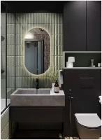 Зеркало для ванной Kapsula 80*40 овальное 
