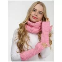 Снуд LAMBONIKA,37х27 см, one size, экрю, бежевый