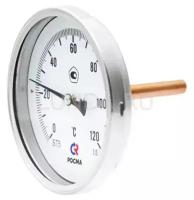 Термометр биметаллический тип БТ-31.211. -40.+60°C, 63 мм, L=64мм, G1/2