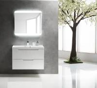 Мебель для ванной комнаты BELBAGNO VITTORIA-900 Bianco Lucido