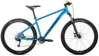 Велосипед Forward Sporting 27,5 XX 2021 рост 17 синий/желтый