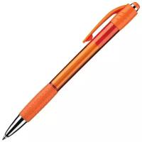 Ручка шариковая Attache Happy, оранжевый корпус, синяя, масляные чернила 19 шт