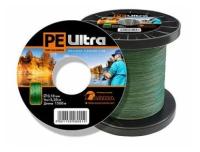 Плетеный шнур PE ULTRA Dark Green 0,14mm 1500m